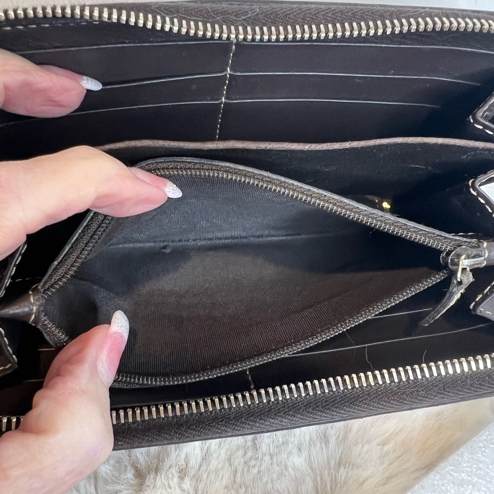 GUCCI GG SHERRY-LINE MAYFAIR WALLET - Picture 11 of 16
